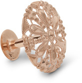 Thumbnail for your product : Alice Made This Marmaduke Rose Gold-Plated Cufflinks