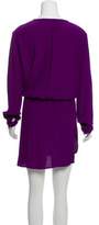 Thumbnail for your product : Diane von Furstenberg Sliced Long Sleeve Dress