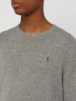 Thumbnail for your product : Polo Ralph Lauren Logo Embroidered Cashmere Sweater - Mens - Grey