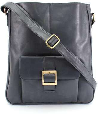 The Leather Store Wilton Large Leather Cossbody Bag