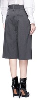 Thumbnail for your product : Marc Jacobs Pinstripe wool blend cropped wide leg pants