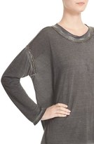 Thumbnail for your product : The Kooples Women's Chain Trim Jersey Top