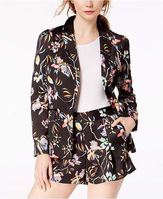 Bar III Floral Printed Blazer, Created for Macy's