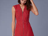 Thumbnail for your product : Diane von Furstenberg Zip Front Sheath Denim Dress