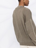 Thumbnail for your product : Brunello Cucinelli Monili Trim Long-Sleeved Cardigan