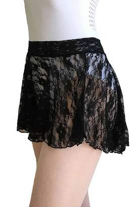 jule dancewear Flare Lace Skirt(black)