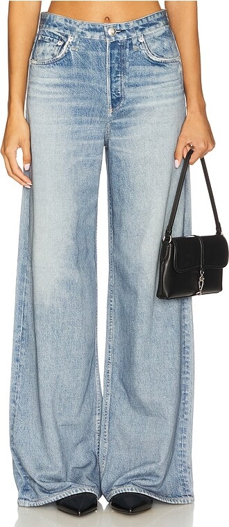 Rag & Bone Miramar Terry Sofie Wide Pant Jeans