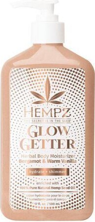 Hempz Glow Getter Herbal Body Moisturizer 17oz