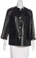Thumbnail for your product : Chanel Leather Casual Jacket
