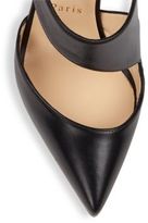 Thumbnail for your product : Christian Louboutin Sharpetta 100 Leather Pumps
