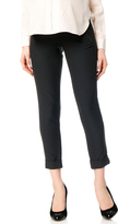 Thumbnail for your product : A Pea in the Pod Secret Fit Belly® Crepe Cuffed Slim Leg Maternity Pants