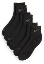 Thumbnail for your product : Nike Dri-FIT Cushioned Quarter Socks (3-Pack) (Men) (Online Only)