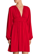 Thumbnail for your product : Giambattista Valli Ruched silk-georgette mini dress