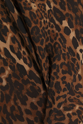 CAMI NYC The Carla Leopard-print Silk-chiffon Maxi Dress