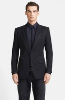 Thumbnail for your product : Dolce & Gabbana Extra Trim Fit Satin Trim Tuxedo Jacket