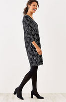 Thumbnail for your product : J. Jill Wearever Printed Shirred Dress