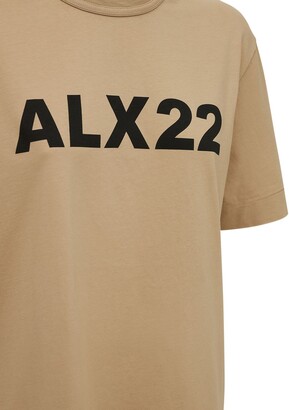 Alyx Logo Printed Cotton Jersey T-shirt