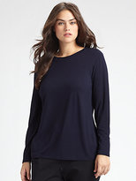 Thumbnail for your product : Lafayette 148 New York 148 New York, Sizes 14-24 Jersey Tee