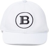 Thumbnail for your product : Balmain Kids Logo cotton baseball cap