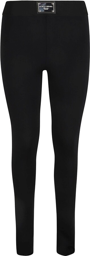Dolce & Gabbana Embellished Leggings in Black