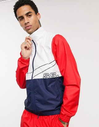 nike academy colour block track top
