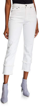Amazing High-Rise Jeans with Double Hem