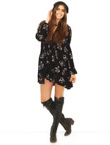 Thumbnail for your product : Free People Tree Swing Top in Raven Combo