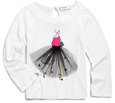 Thumbnail for your product : Milly Minis Girl's Ballerina Graphic Tee