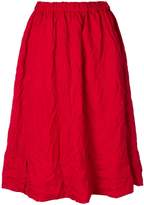 Thumbnail for your product : Comme des Garcons creases midi skirt
