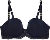 Thumbnail for your product : Stella McCartney Lace-trimmed Stretch-jersey Push-up Bra