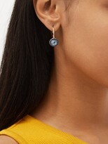 Thumbnail for your product : Rosa de la Cruz Diamond, Blue Topaz, Sapphire & 18kt Gold Earrings