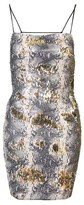 Thumbnail for your product : Topshop Women's Snake Pattern Sequin Minidress