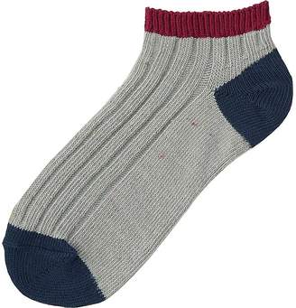 Uniqlo Women's Short Socks (color Block)
