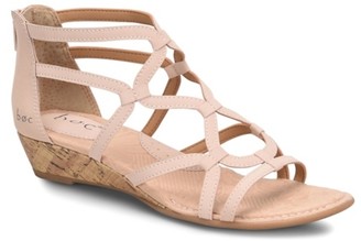 blush gladiator sandals