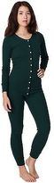 Thumbnail for your product : American Apparel RSAD300W Unisex Rib Henley One-Piece
