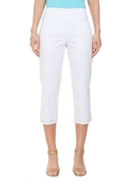 embellished capri jeans