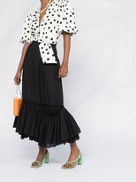 Thumbnail for your product : Marni Ruffle Midi Skirt