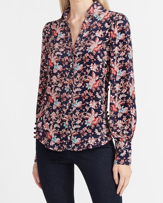 express floral portofino shirt