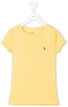 Ralph Lauren Kids - logo T-shirt - kids - Cotton/Modal - 2 yrs