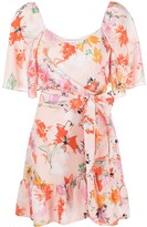 Thumbnail for your product : Tanya Taylor Anastasia floral-print wrap dress
