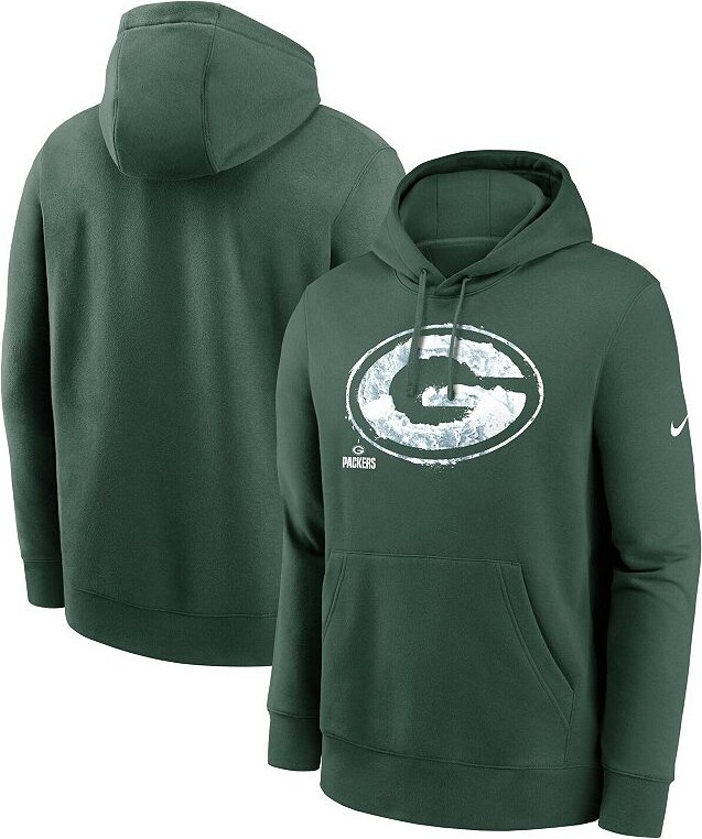 Men's Nike Green Green Bay Packers Hometown Fleece Pullover Hoodie