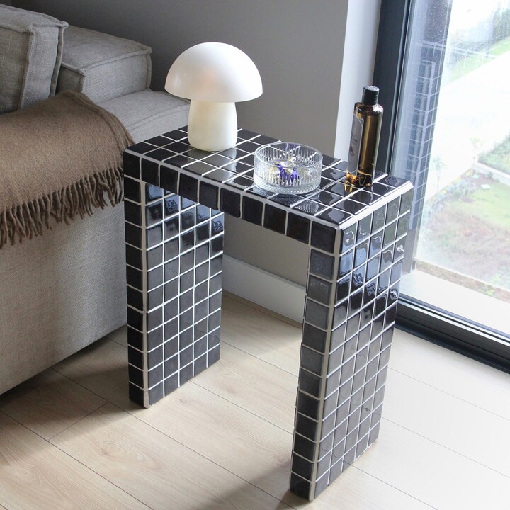 Etsy Tiled Side Table, Large Single, Trio