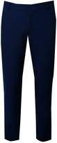 Thumbnail for your product : boohoo Skinny Fit Suit Trouser With Velvet Taping