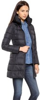 Thumbnail for your product : Add Down 668 Add Down Down Coat with Fur Collar