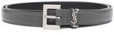 Thumbnail for your product : Saint Laurent Monogram leather buckle belt