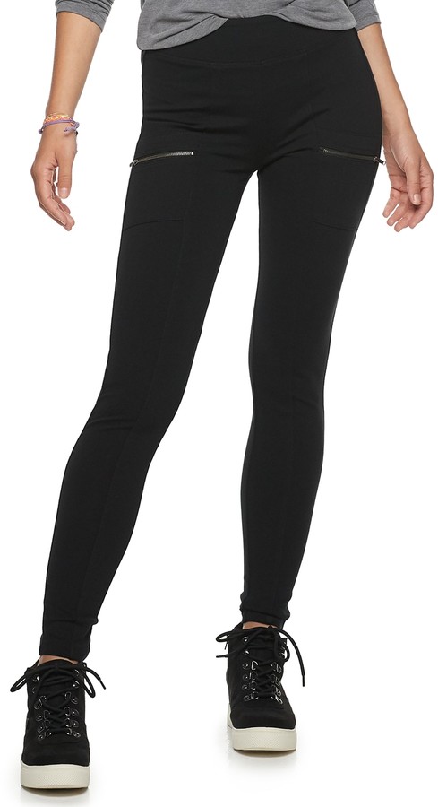 mudd ponte leggings