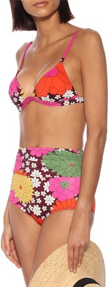 Dodo Bar Or Floral bikini top