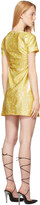 Thumbnail for your product : Saks Potts Yellow Shimmer Beate Dress