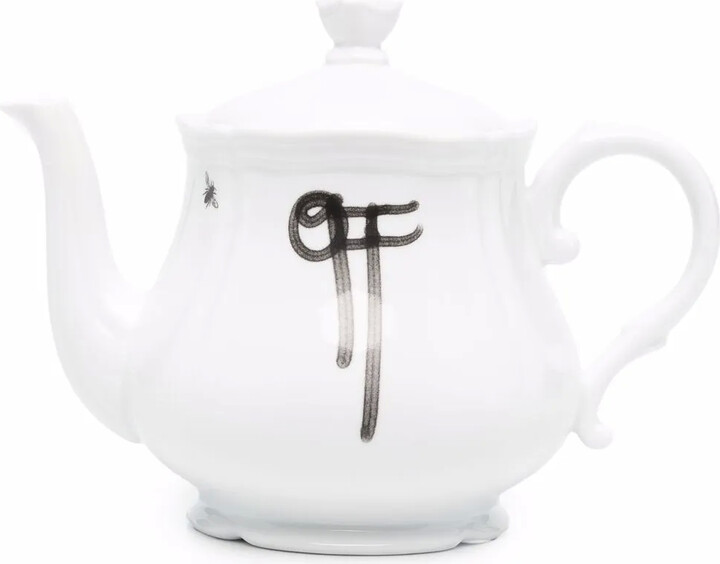 Off-White x Ginori 1735 logo-print teapot