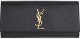 Thumbnail for your product : Saint Laurent Monogramme metallic leather clutch